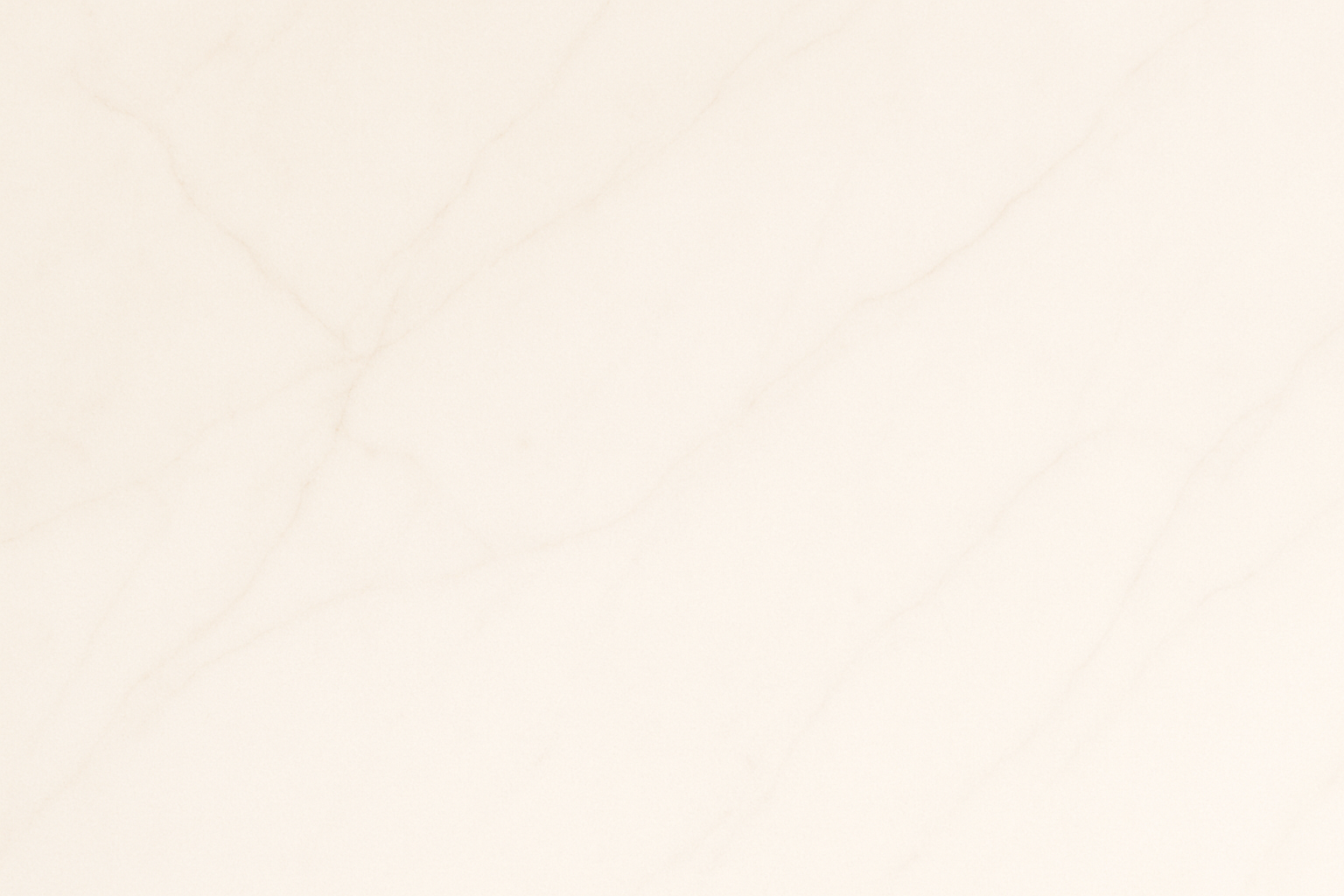 High-resolution website banner background, smooth gradient from light beige to ivory, faint and delicate marble texture, soft natural veins, minimalistic and luxurious aesthetic, elegant and clean design, subtle depth and light play, perfect for e-commerce hero section or collection showcase.